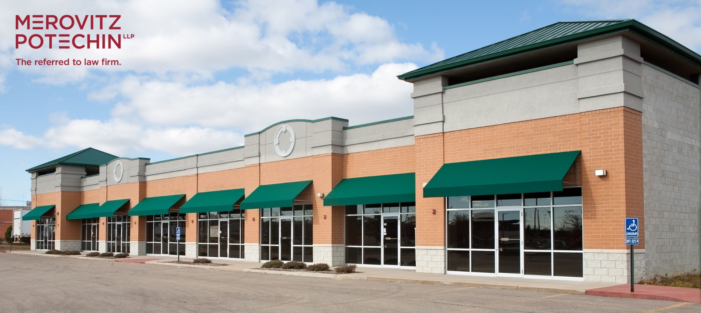 Modern commercial retail plaza representing a typical property involved in a Letter of Intent in commercial real estate transactions.